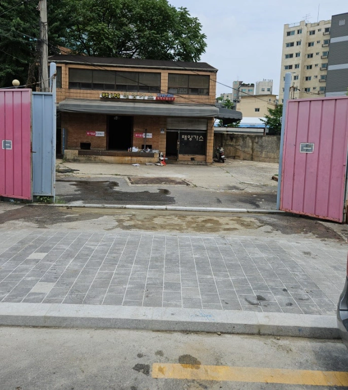 진입로 경사정비 사례